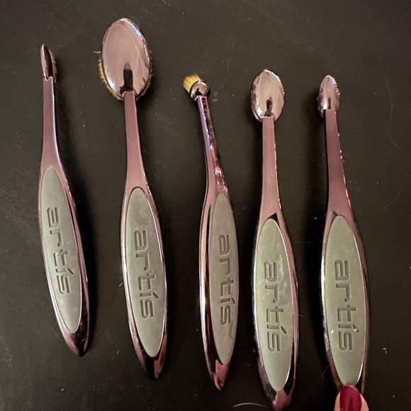 Artis Elite Collection 5 Brush Set - Mirror Smoke Finish - Picture 6 of 7